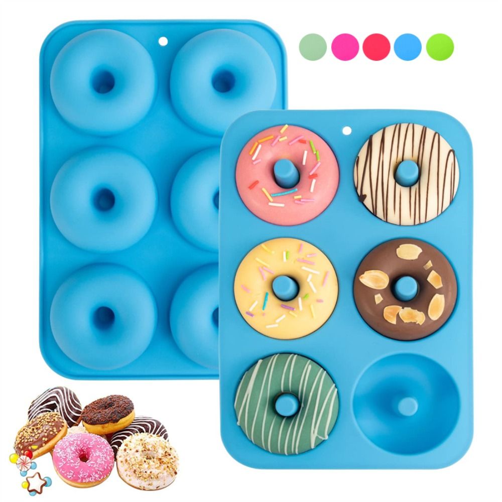 Donut Mold Silicone - 새로운 실리콘 도넛 몰드 논스틱 고온