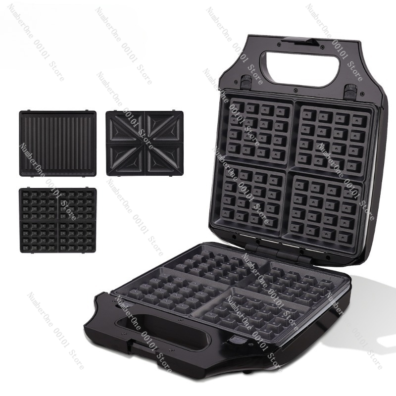 Egg Waffle Pan - 가정용 소형 다용도 3 in 1