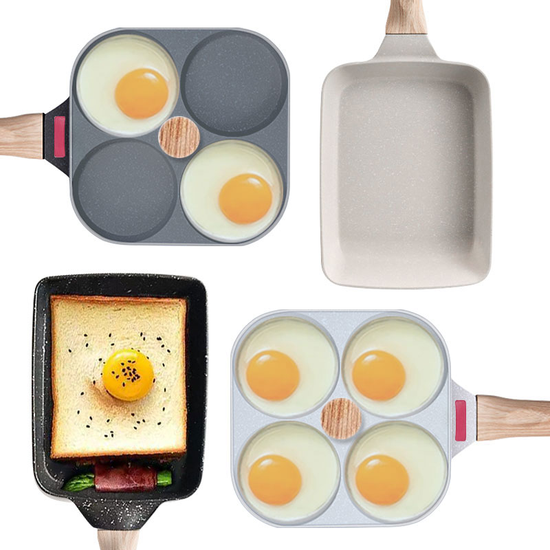 Mini Pancake Griddle - 일본식 오믈렛 팬 논스틱 타마고야키 계란