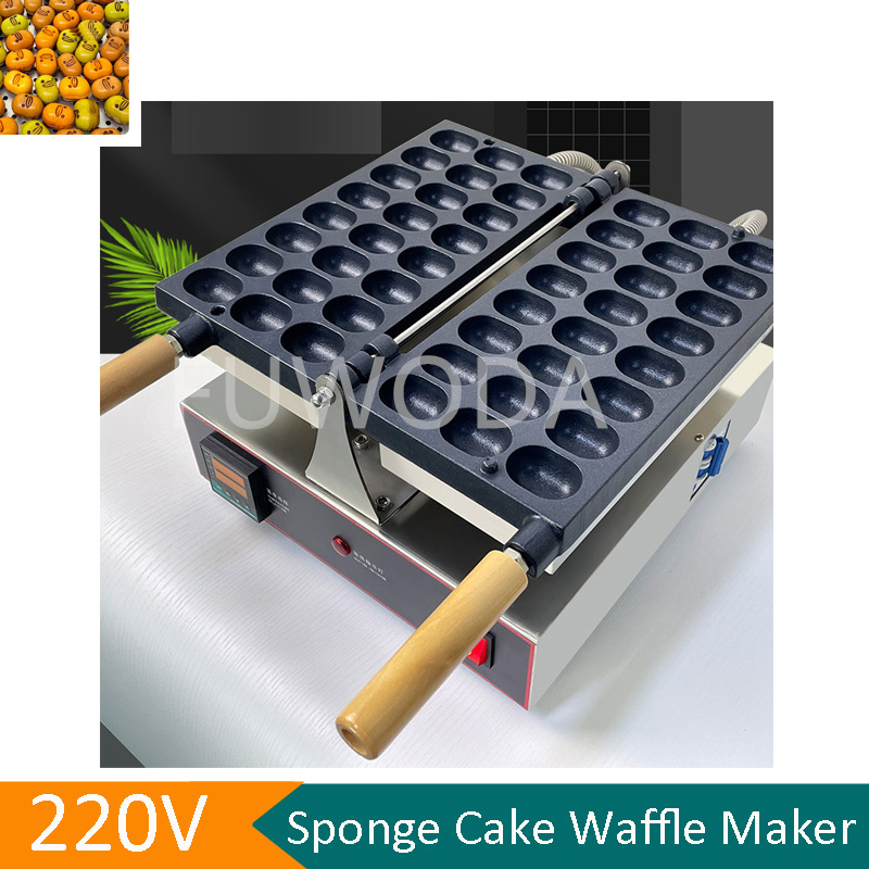 Egg Waffle Pan - 전기 에그 버블 와플 팬 장비