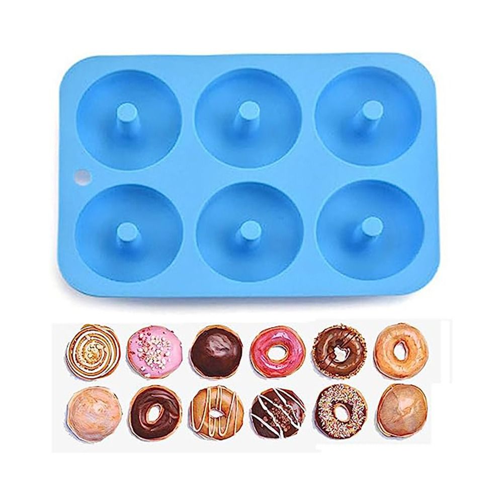 새로운 실리콘 도넛 몰드 논스틱 고온 내열 케이크 몰드 - Donut Mold Silicone 리뷰 및 가격