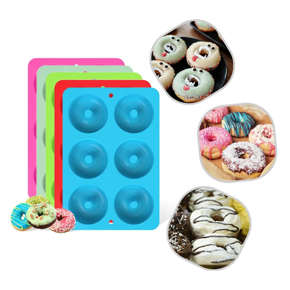새로운 실리콘 도넛 몰드 논스틱 고온 내열 케이크 몰드 - Donut Mold Silicone 리뷰 및 가격