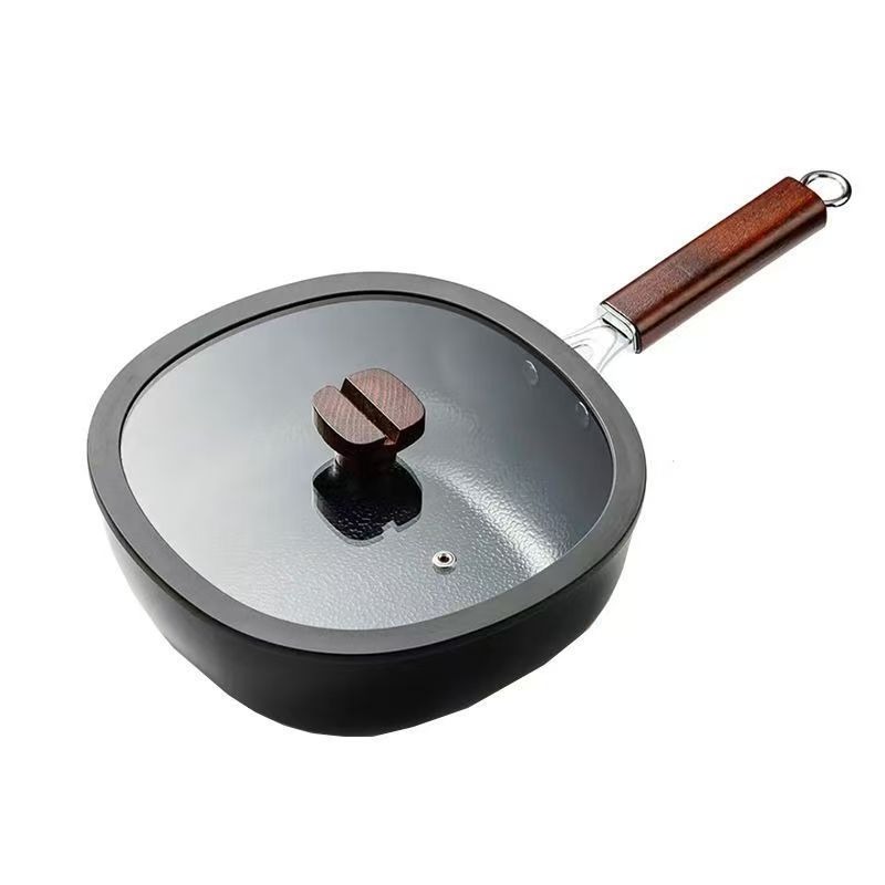 티타늄 철 냄비, 다기능 논스틱 냄비, 두꺼운 철 웍, - Cast Iron Corn 리뷰 및 가격