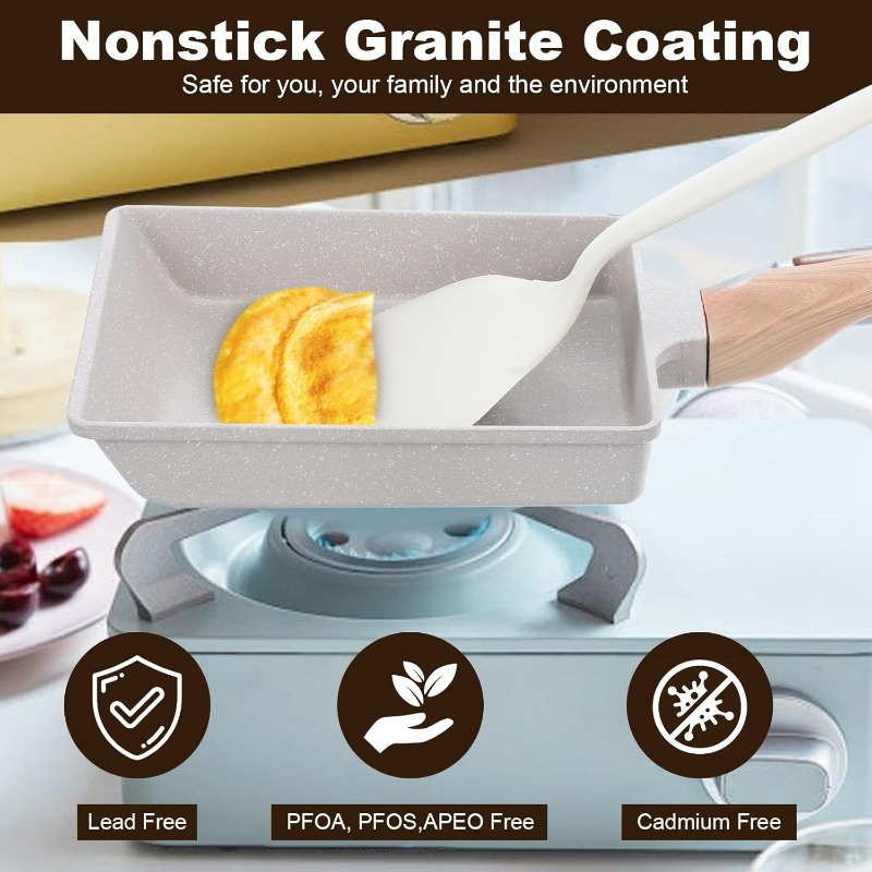 미니 팬케이크 스테이크 프라이팬 사각형 메디컬 스톤 에 - Mini Pancake Griddle 리뷰 및 가격