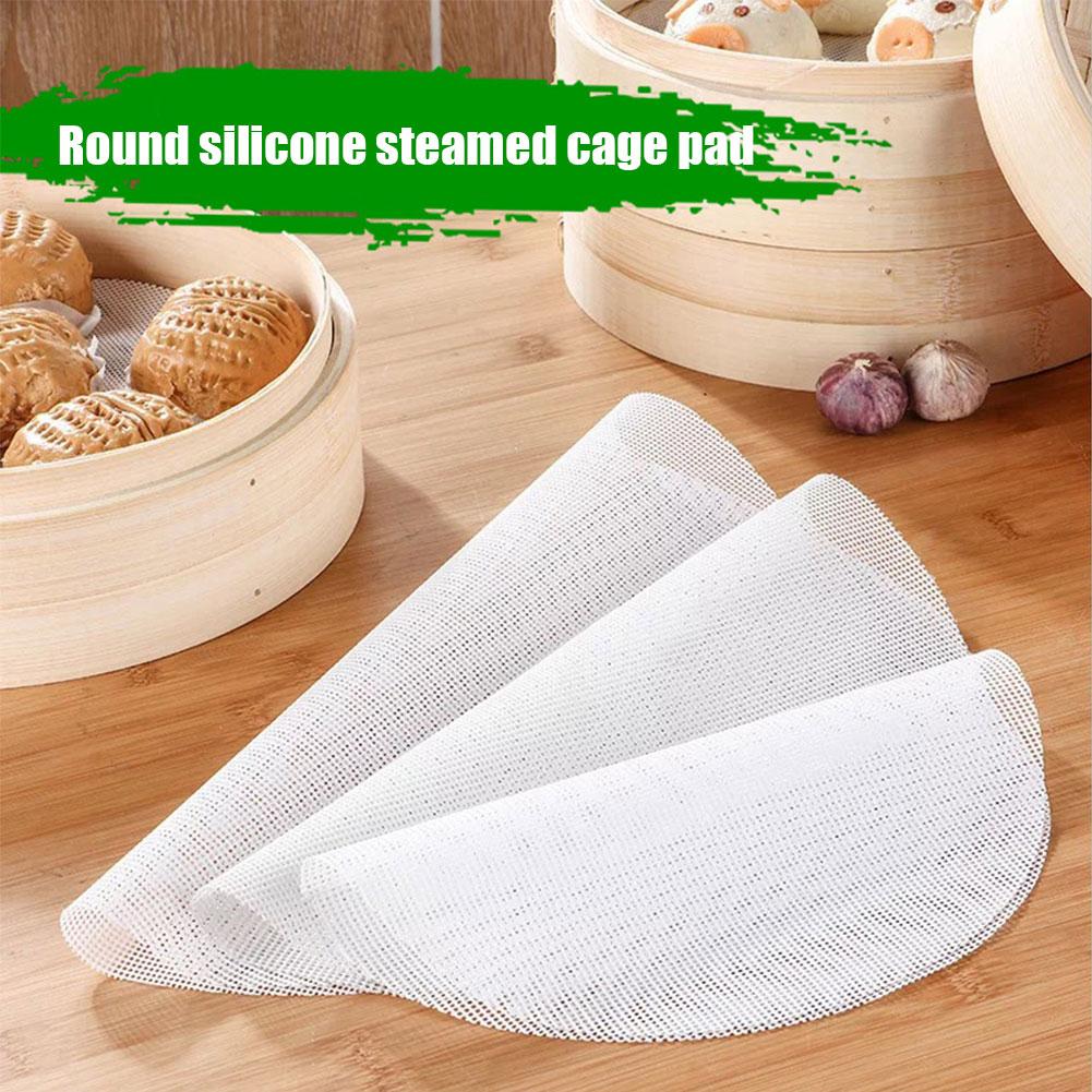 실리콘 대나무 찜기 라이너 논스틱 재사용 가능 메쉬 매 - Bao Steamer Bamboo 리뷰 및 가격