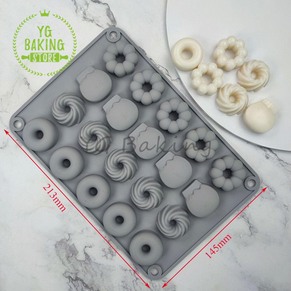 도리카 3D 미니 도넛 사월린 컵케익 디자인 실리콘 무 - Donut Mold Silicone 리뷰 및 가격