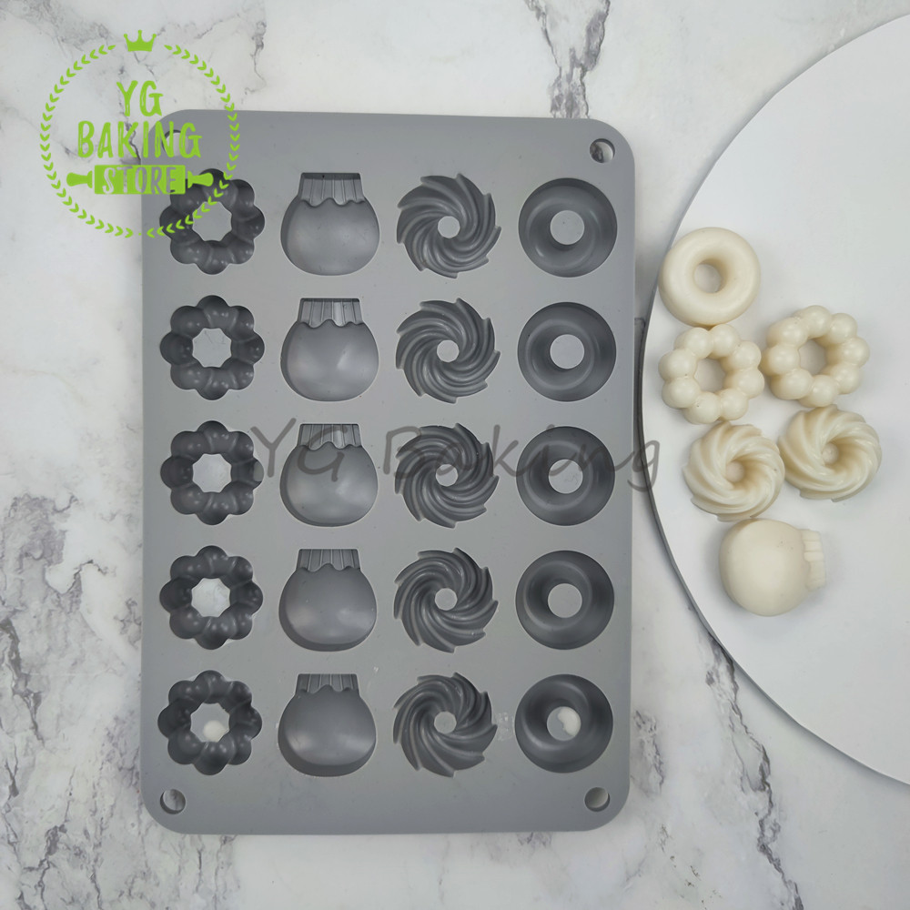 도리카 3D 미니 도넛 사월린 컵케익 디자인 실리콘 무 - Donut Mold Silicone 리뷰 및 가격