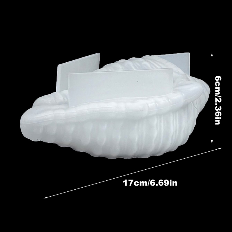 DIY 3D 조가비 모양의 실리콘 양초 금형 다육 화분 - Potsticker Mold 리뷰 및 가격