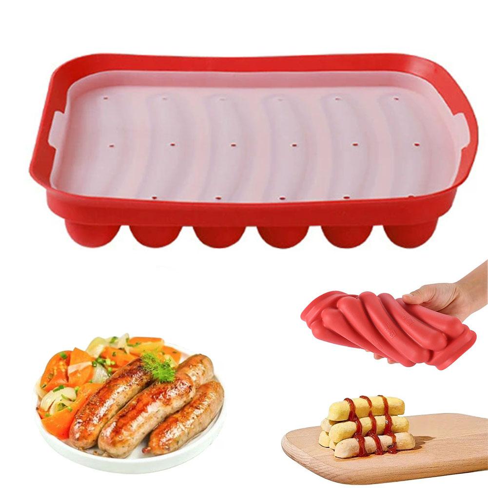 소시지 메이커 몰드 6구 실리콘 DIY 햄 핫도그 만들 - Hot Dog Press 리뷰 및 가격