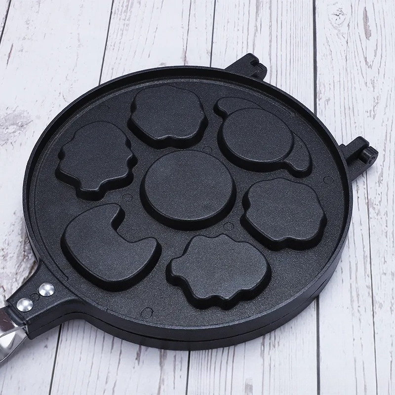 만화 모양 논스틱 베이킹 팬 와플 케이크 계란&샌드위치 - Egg Waffle Pan 리뷰 및 가격